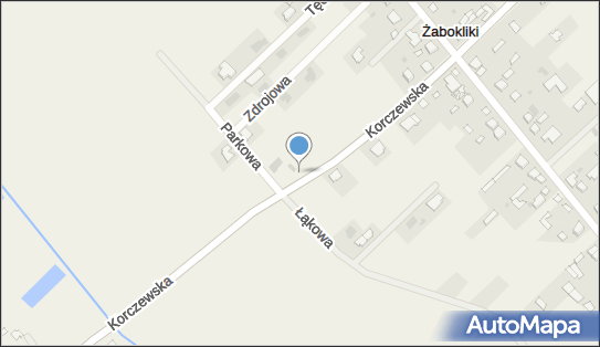 Paczkomat InPost ZABA02M, Korczewska 39, Żabokliki 08-110