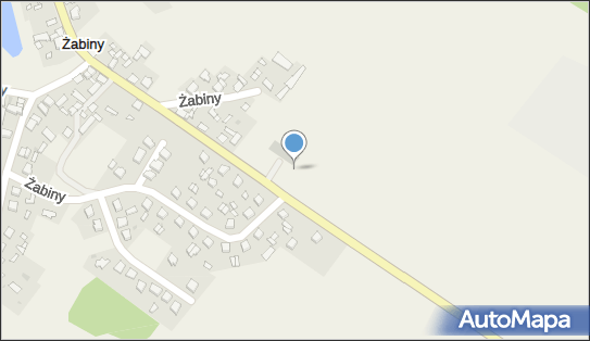 Paczkomat InPost ZABI01M, Żabiny 71A, Żabiny 13-220