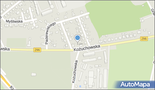 Paczkomat InPost ZAG03BAPP, Kożuchowska 4, Żagań 68-100