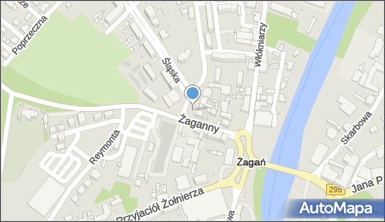 Paczkomat InPost ZAG13M, Księżnej Żaganny 12, Żagań 68-100