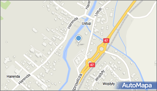 Paczkomat InPost ZAK07M, Ustup 1A, Zakopane 34-500