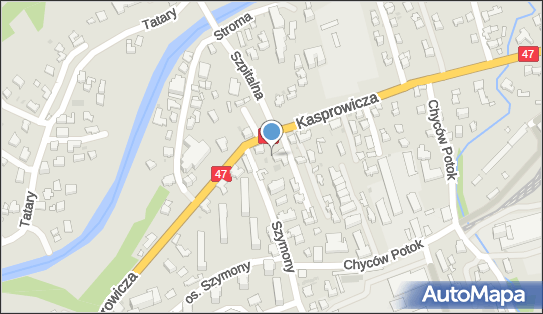 Paczkomat InPost ZAK08M, Kasprowicza 20, Zakopane 34-500