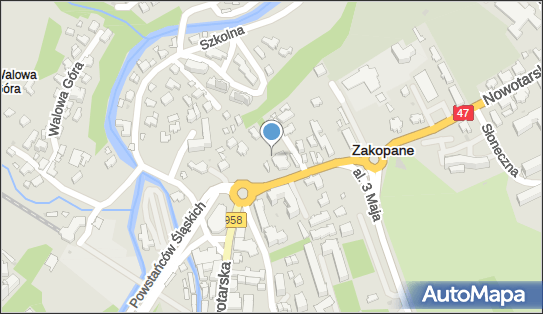Paczkomat InPost ZAK11M, Nowotarska 19, Zakopane 34-500