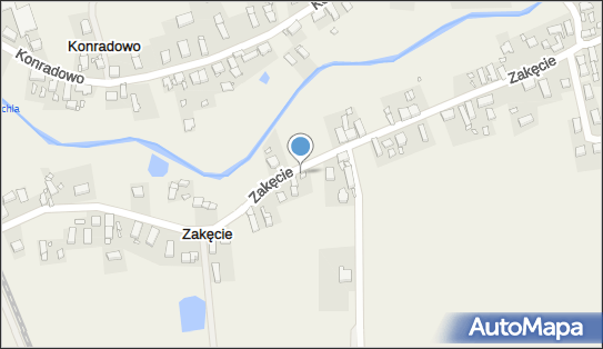 Paczkomat InPost ZAKQ01M, Zakęcie 21, Zakęcie 67-106