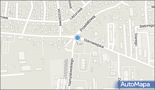 Paczkomat InPost ZAM02M, Namysłowskiego 10, Zamość 22-400