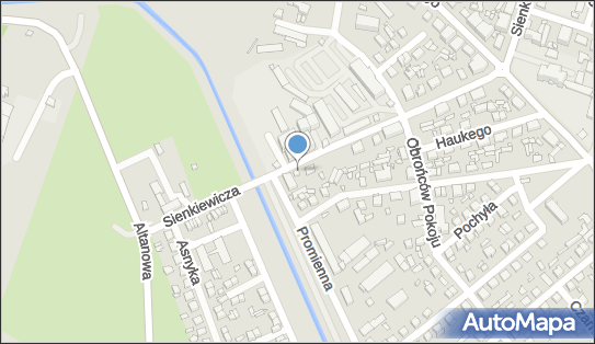 Paczkomat InPost ZAM04BAPP, Sienkiewicza 29, Zamość 22-400