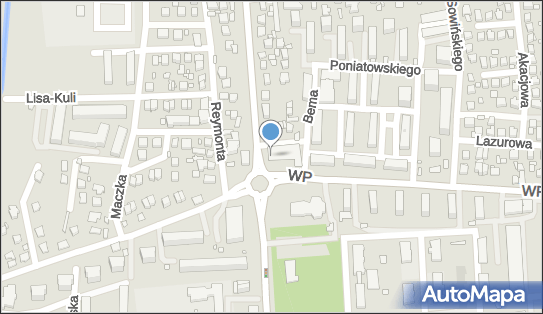 Paczkomat InPost ZAM04HP, Wojska Polskiego 1, Zamość 22-400