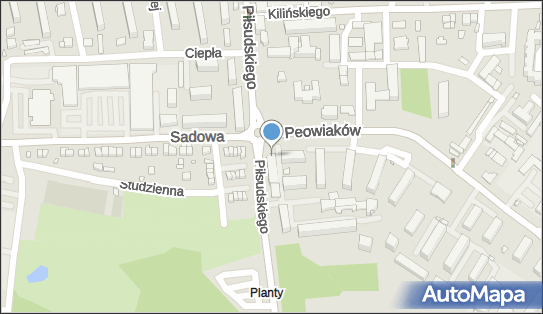 Paczkomat InPost ZAM05HP, Piłsudskiego 2, Zamość 22-400