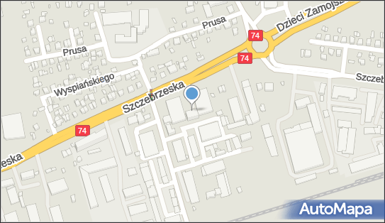 Paczkomat InPost ZAM05N, Szczebrzeska 35A, Zamość 22-400