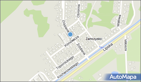 Paczkomat InPost ZAM15M, Klonowicza 6, Zamość 22-400