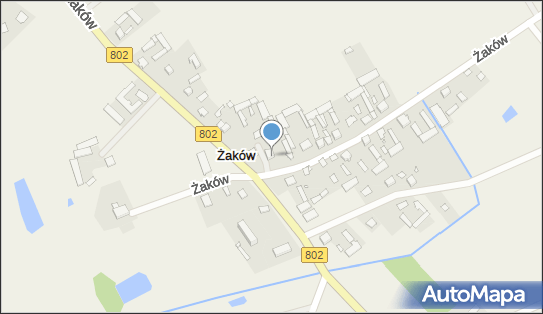Paczkomat InPost ZAQV01BAPP, Żaków 23A, Żaków 05-332