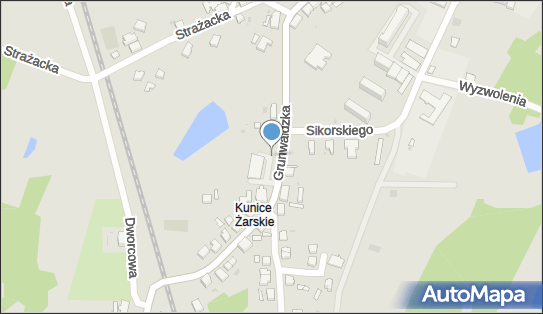 Paczkomat InPost ZAR04BAPP, Grunwaldzka 34A, Żary 68-200