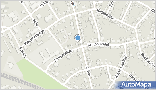 Paczkomat InPost ZAR08M, Aleja Wojska Polskiego 11, Żary 68-200