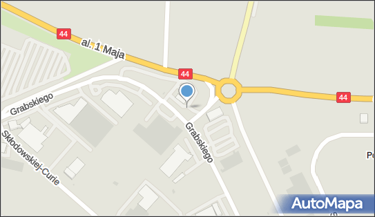 Paczkomat InPost ZAT01N, Grabskiego 18, Zator 32-640