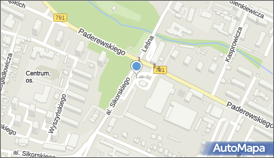 Paczkomat InPost ZAW01C, Paderewskiego 8, Zawiercie 42-400
