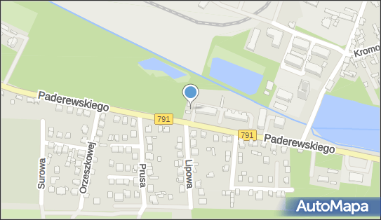 Paczkomat InPost ZAW10M, Paderewskiego 63A, Zawiercie 42-400