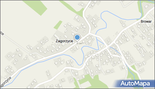 Paczkomat InPost ZAY02M, Zagorzyce 93A, Zagorzyce 39-126