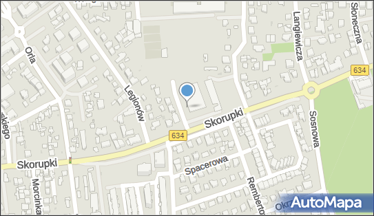 Paczkomat InPost ZBA06M, Słowackiego 21, Ząbki 05-091