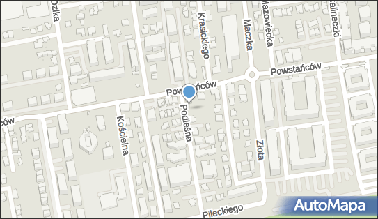 Paczkomat InPost ZBA13M, Powstańców 50, Ząbki 05-091