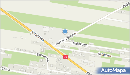 Paczkomat InPost ZBI01M, Asfaltowa 1E, Żabieniec 05-500