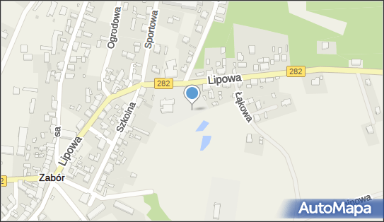 Paczkomat InPost ZBQ02M, Lipowa 10 A, Zabór 66-003