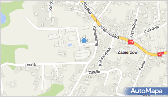 Paczkomat InPost ZBR01N, Leśna 2A, Zabierzów 32-080
