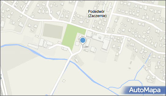 Paczkomat InPost ZCR02M, Zaczernie 791A, Zaczernie 36-062
