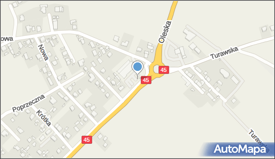 Paczkomat InPost ZDA02BAPP, Bocianowa 54, Zawada 46-022