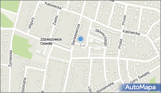 Paczkomat InPost ZDZ06M, Strzelecka 1, Zdzieszowice 47-330