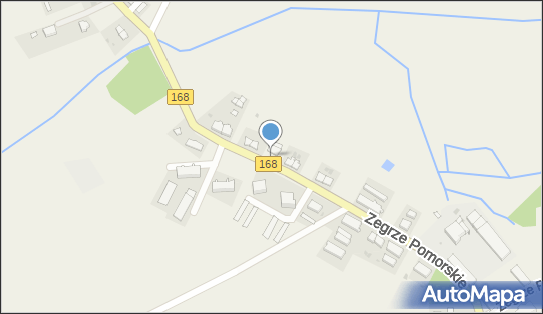 Paczkomat InPost ZEPE01BAPP, Zegrze Pomorskie 27, Zegrze Pomorskie 76-022