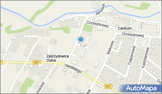 Paczkomat InPost ZEY01M, Ks. Antoniego Janusza 4, Zebrzydowice 43-410