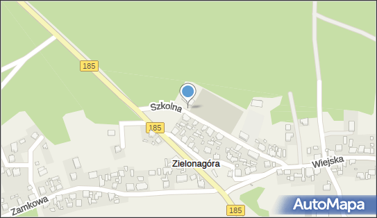 Paczkomat InPost ZGLQ01BAPP, Szkolna 5, Zielonagóra 64-520
