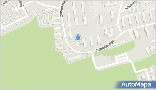 Paczkomat InPost ZGO01APP, Zawadzkiego 'Zośki' 14 65-530