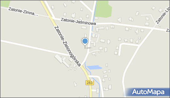 Paczkomat InPost ZGO01BAPP, Zatonie-Leśna 1A, Zielona Góra 66-004