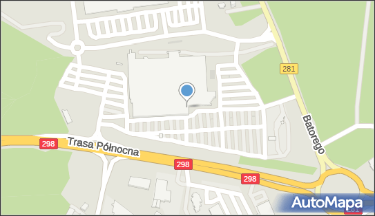 Paczkomat InPost ZGO04A, Stefana Batorego 128, Zielona Góra 65-730