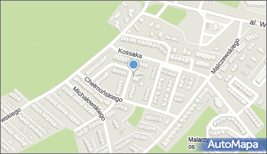 Paczkomat InPost ZGO07N, Kossaka 91, Zielona Góra 65-140