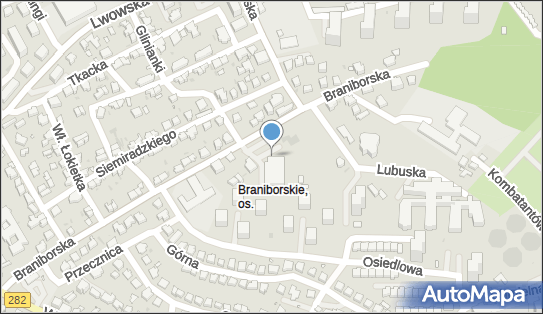 Paczkomat InPost ZGO10A, Braniborska 15B, Zielona Góra 65-268