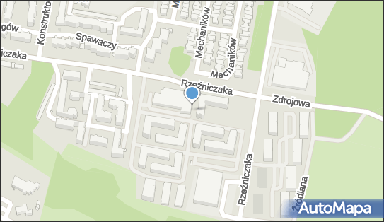 Paczkomat InPost ZGO10N, Rzeźniczaka 3A, Zielona Góra 65-119