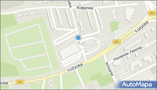 Paczkomat InPost ZGO11M, Francuska 52, Zielona Góra 65-943