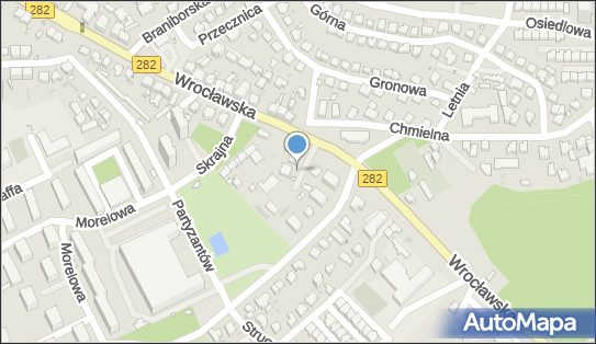 Paczkomat InPost ZGO47M, Wrocławska 63 B, Zielona Góra 65-218