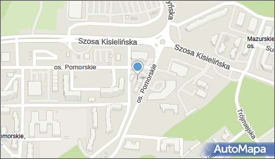 Paczkomat InPost ZGO60M, osiedle Pomorskie 7 I, Zielona Góra 65-548