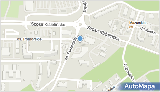 Paczkomat InPost ZGO67M, osiedle Kaszubskie 3, Zielona Góra 65-548