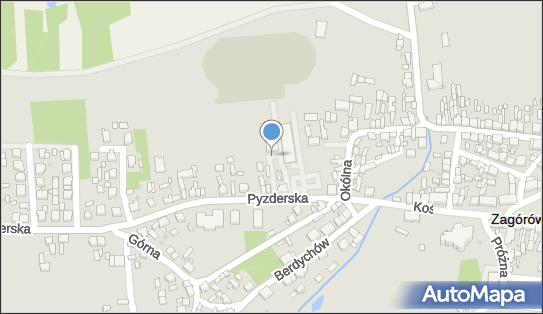 Paczkomat InPost ZGR03M, Pyzderska 6A, Zagórów 62-410