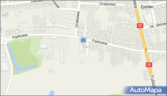 Paczkomat InPost ZHL02M, Parkowa 6A, Żychlin 62-571