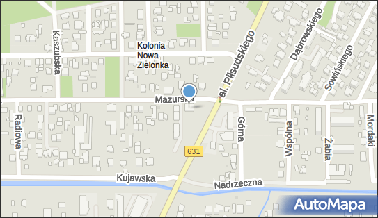 Paczkomat InPost ZIE01M, Mazurska 1, Zielonka 05-220