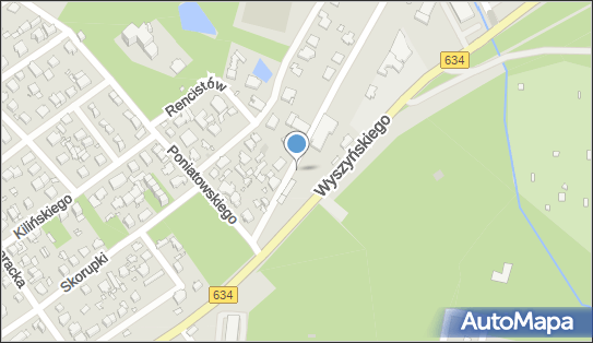 Paczkomat InPost ZIE02M, Poniatowskiego 47, Zielonka 05-220