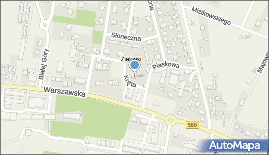 Paczkomat InPost ZKI02M, Piaskowa 1, Zielonki-Parcela 05-082