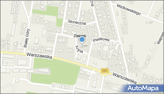 Paczkomat InPost ZKI02M, Piaskowa 1, Zielonki-Parcela 05-082