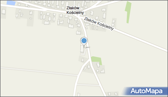 Paczkomat InPost ZKQ01G, Złaków Kościelny 96, Złaków Kościelny 99-440