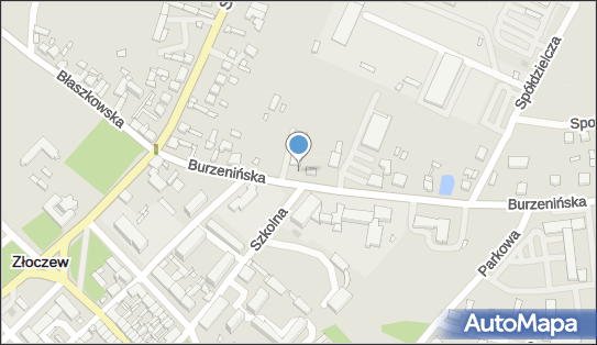 Paczkomat InPost ZLC02M, Burzenińska 11a, Złoczew 98-270